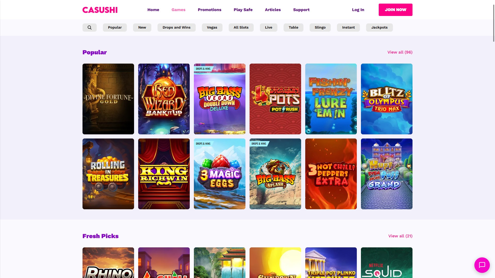 Casushi Casino