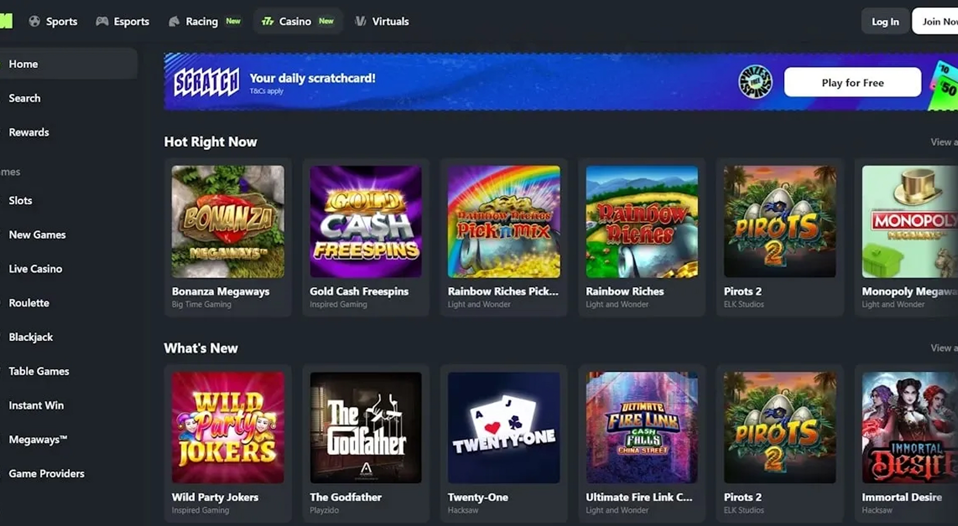 2. Midnite Casino - Fast Skrill Casino Access